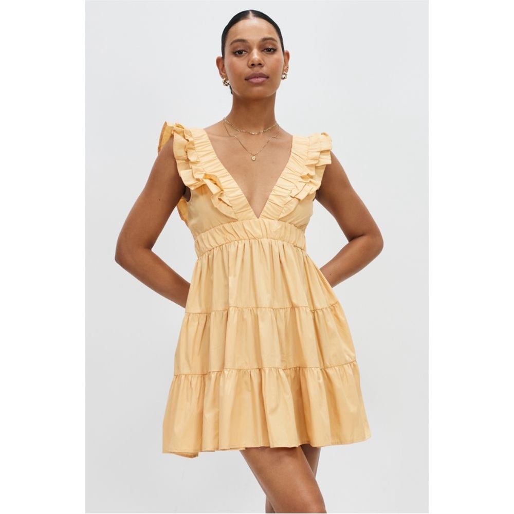 Abercrombie & Fitch Women's Orange Dress - Size XS - NWT